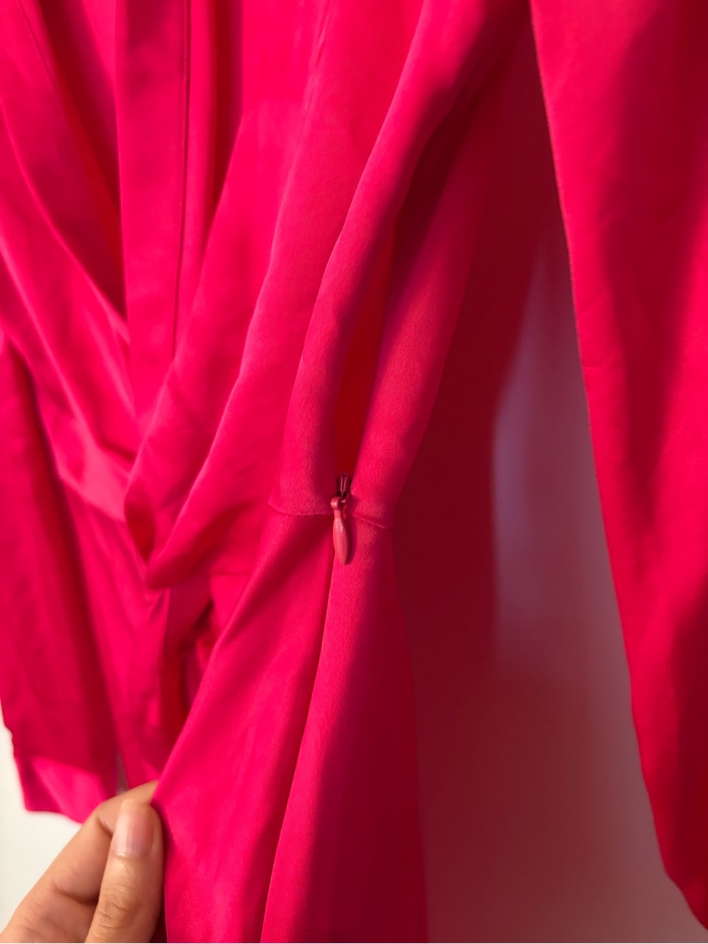 Aritzia Babaton Collaborate Satin Dress in Pink -  XS - Picture 5 of 14